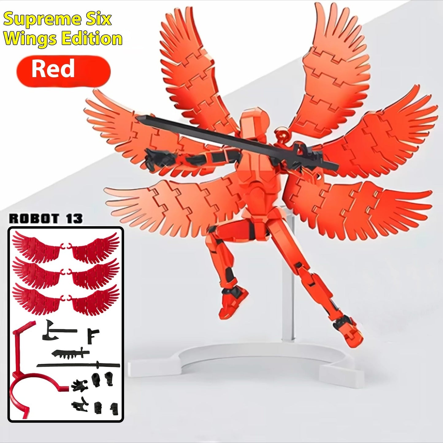 Updated And Hot-sale Multi-Jointed Movable Shapeshift Robot 3D Printed Mannequin Dummy Action Model Doll Toy Kid Gift El Pazar