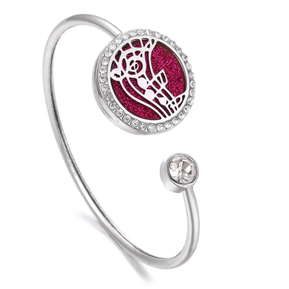 Empty Hand Jewelry Box Aromatherapy Essential Oil Bracelet El Pazar