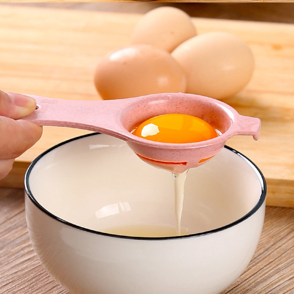 Dropship Kitchen Eggs Tool Egg Yolk Separator Food-grade Egg Divider Protein Separation Hand Eggs Gadgets Kitchen Accessories eprolo