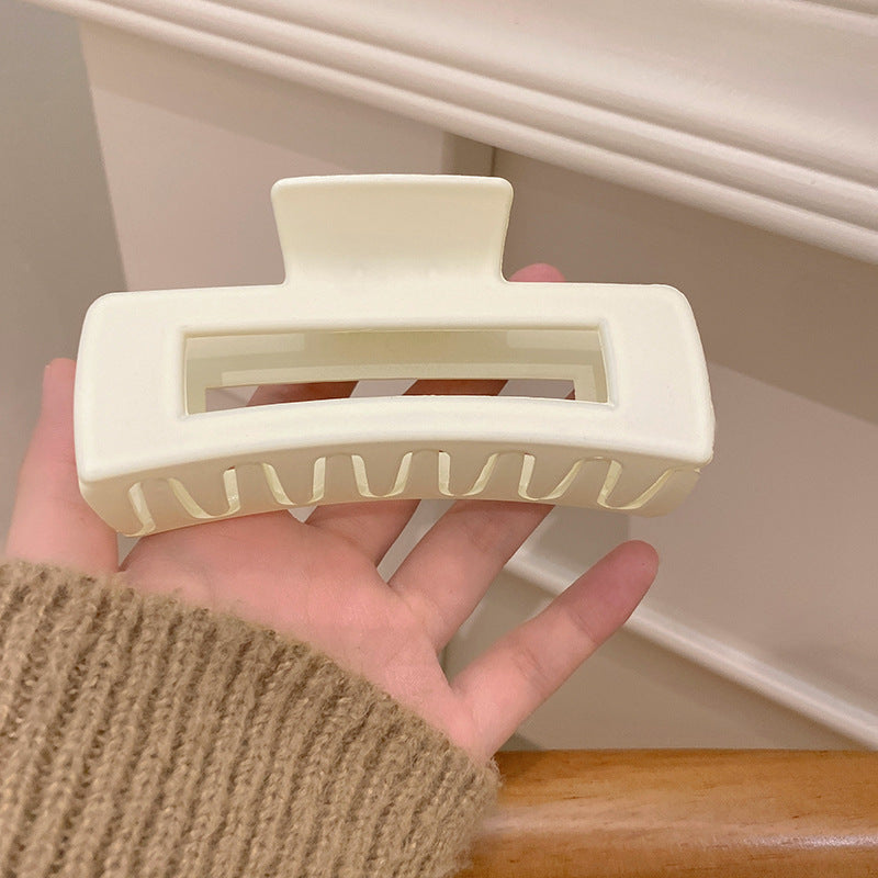 Women's Simple And Versatile Solid Color Grip Clip El Pazar
