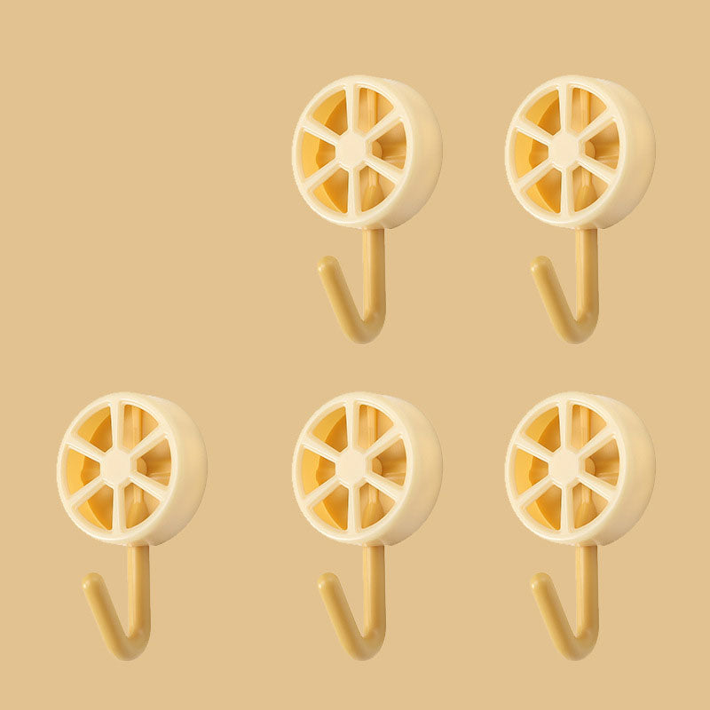 Traceless Viscose Wall Hanging Hook Wall Load-Bearing Kitchen Bathroom Bathroom Paste Door No Punching Hook eprolo