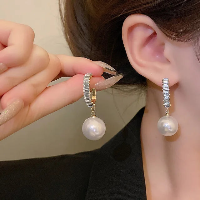 New Light Luxury, Small and High end Design, Explosive Earrings, Female Silver Needle Ear Jewelry eprolo