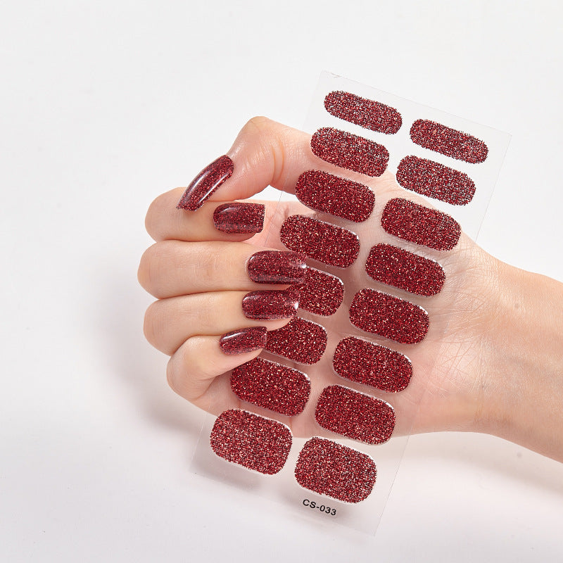 Amazon Sources 16 Small Stickers Gradient Onion Powder Nail Stickers El Pazar