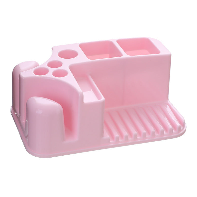 Toilet Toothbrush Rack Free Punch Brushing Cup Mouthwash Cup Holder Toothbrush Toothpaste Rack Toothware Storage Rack eprolo