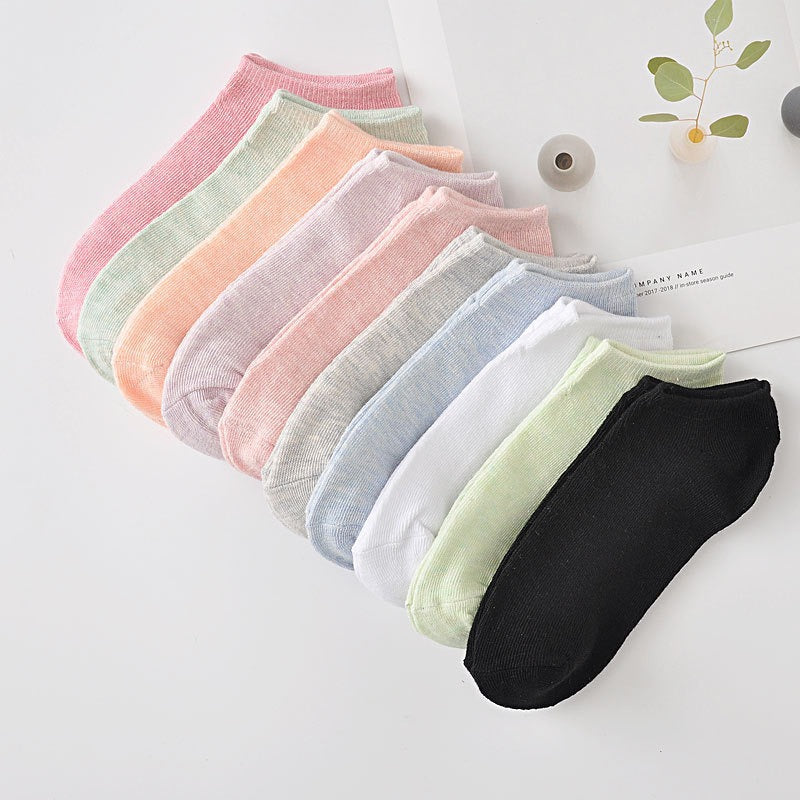 Cotton Casual Ankle Socks Multicolour eprolo