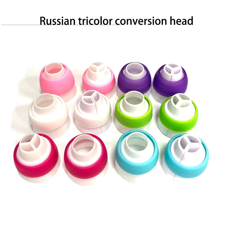 Russian Piping Tip Converter Three Color Converter Torch Piping Tip Converter eprolo