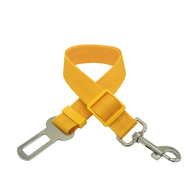 Pet products, car adjustable safety belt, traction belt, dog mounted fixed pet car safety belt eprolo