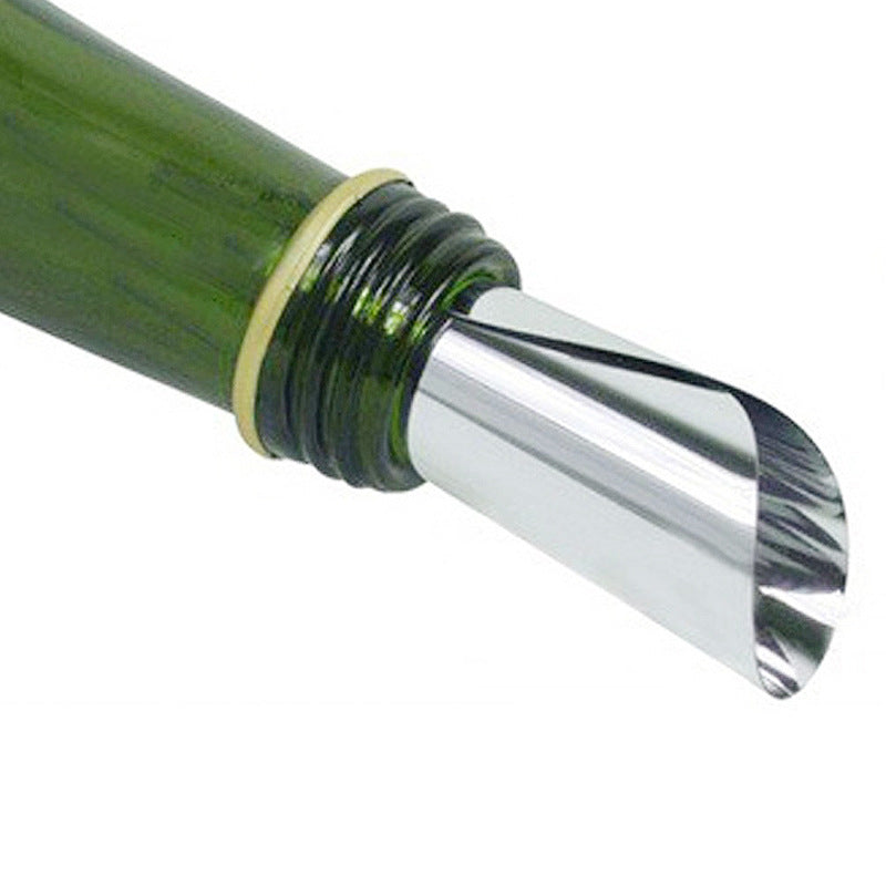 Aluminum Foil Wine Pouring Piece Round Wine Drainage Piece PET Environmental Protection Material Wine Pourer eprolo