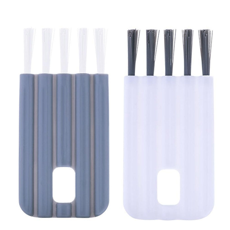 Multifunctional Cup Cover Brush Silk Seam Decontamination Nylon Brush Can Be Bent To Wash Cups New Household Groove Gap Cleaning Brush eprolo