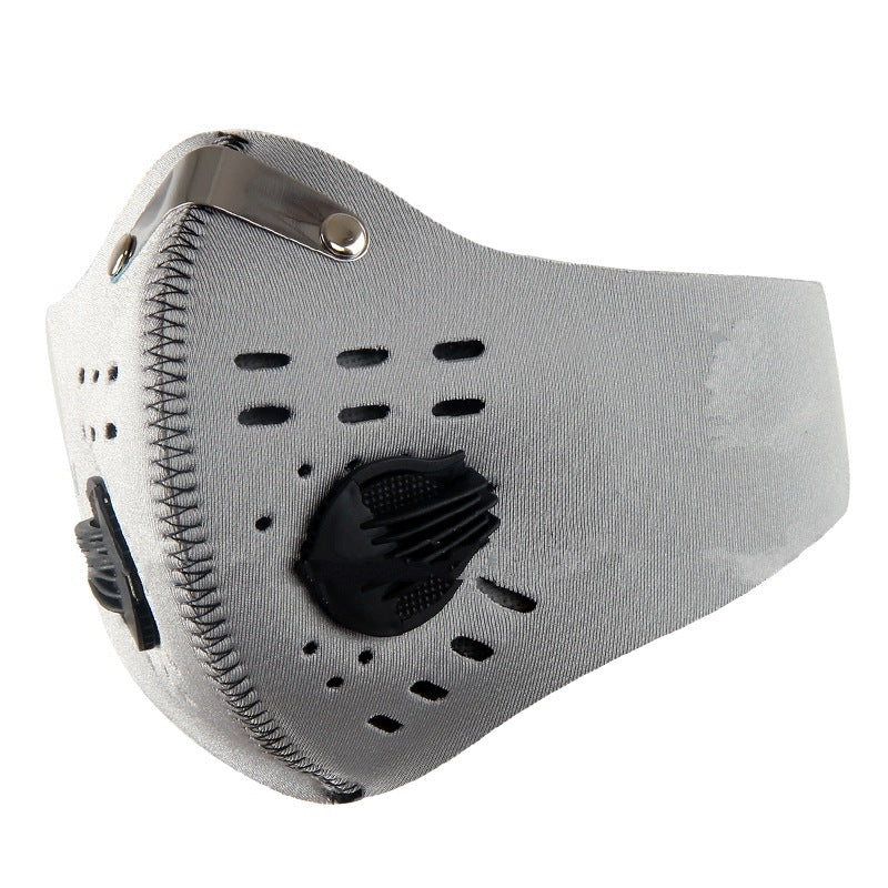 Outdoor Running Anti-Smog Breathing Valve Cycling Mask Activated Carbon Mask Bicycle Windproof Warm Mask Dustproof eprolo