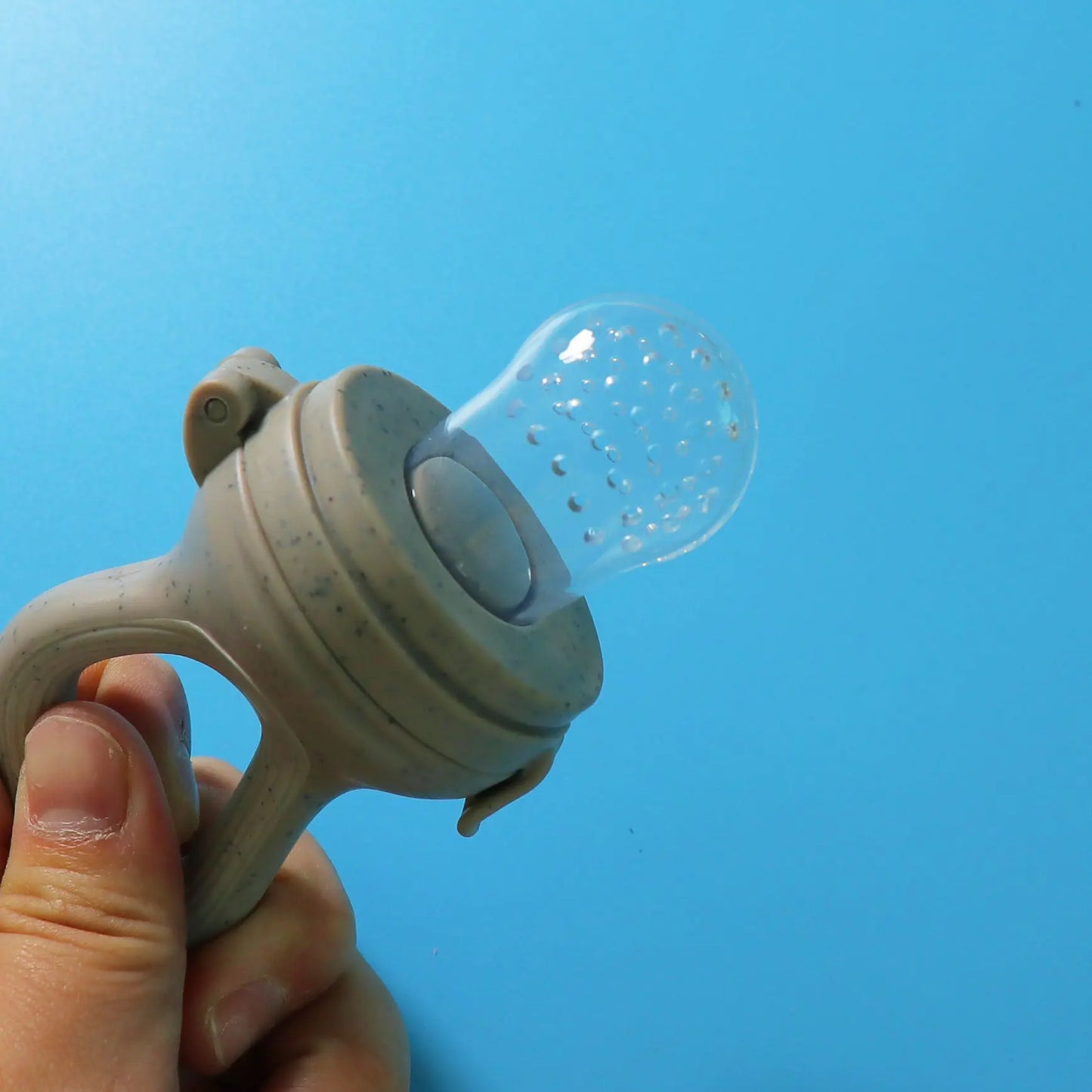Baby Wheat Straw Food Feeder Silicone Nipple El Pazar