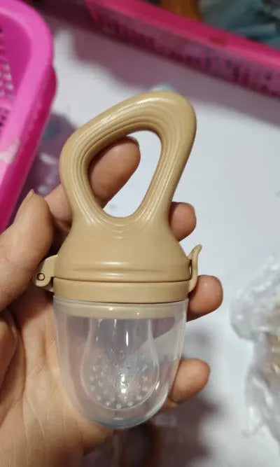 Baby Wheat Straw Food Feeder Silicone Nipple El Pazar