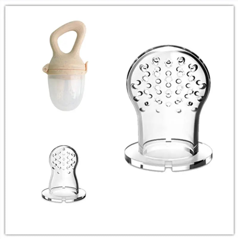 Baby Wheat Straw Food Feeder Silicone Nipple El Pazar