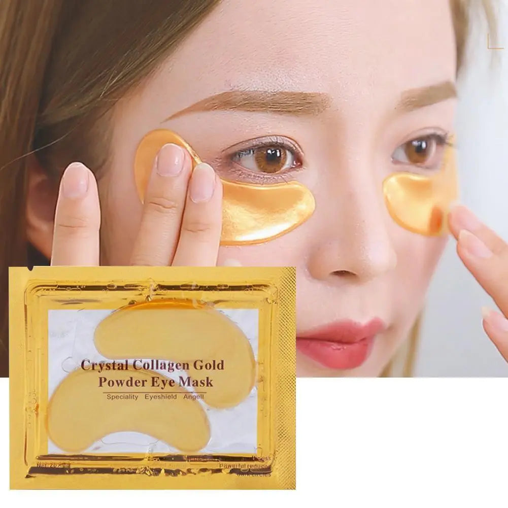 Beauty Gold Crystal Collagen Patches For Eye Anti-Aging Acne Eye Mask Korean Cosmetics Skin Care El Pazar