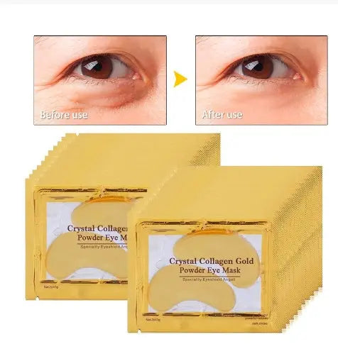 Beauty Gold Crystal Collagen Patches For Eye Anti-Aging Acne Eye Mask Korean Cosmetics Skin Care El Pazar
