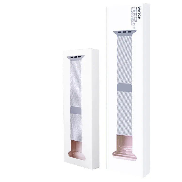 Braided Elastic Single-ring Watchband Box IwatchPacking El Pazar