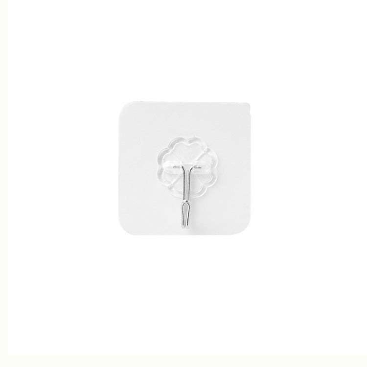Transparent Sticky Hook No Punching No Trace Strong Hook Kitchen Bathroom Wall Hanging Sticky Hook Coat Hat Door Small Hook eprolo
