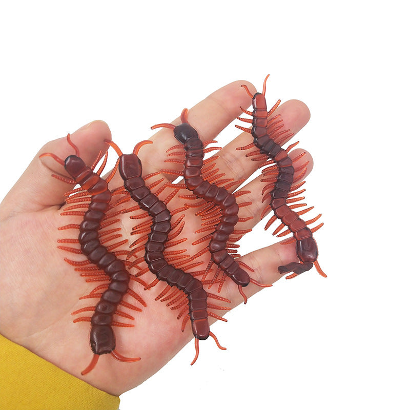 New Exotic Toys Simulation Animal Centipede Tricky Spoof Centipede April Fool's Props Halloween Props eprolo