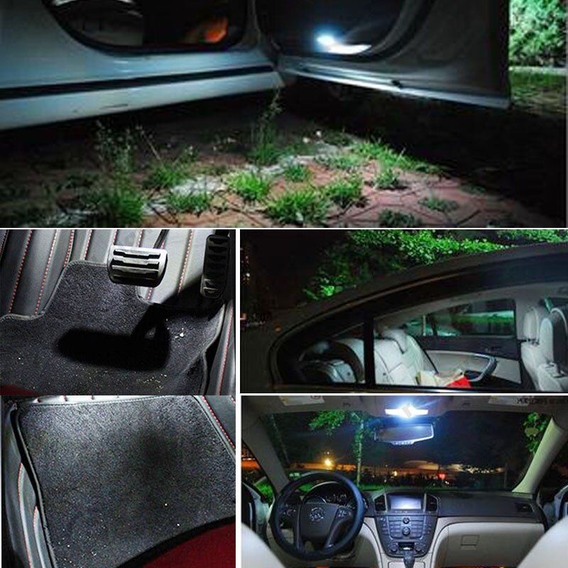 10Pcs Auto T10 Led Cold White 194 W5W LED 168 COB Silica Car Super Bright Turn Side License Plate Light Lamp Bulb DC 12V eprolo