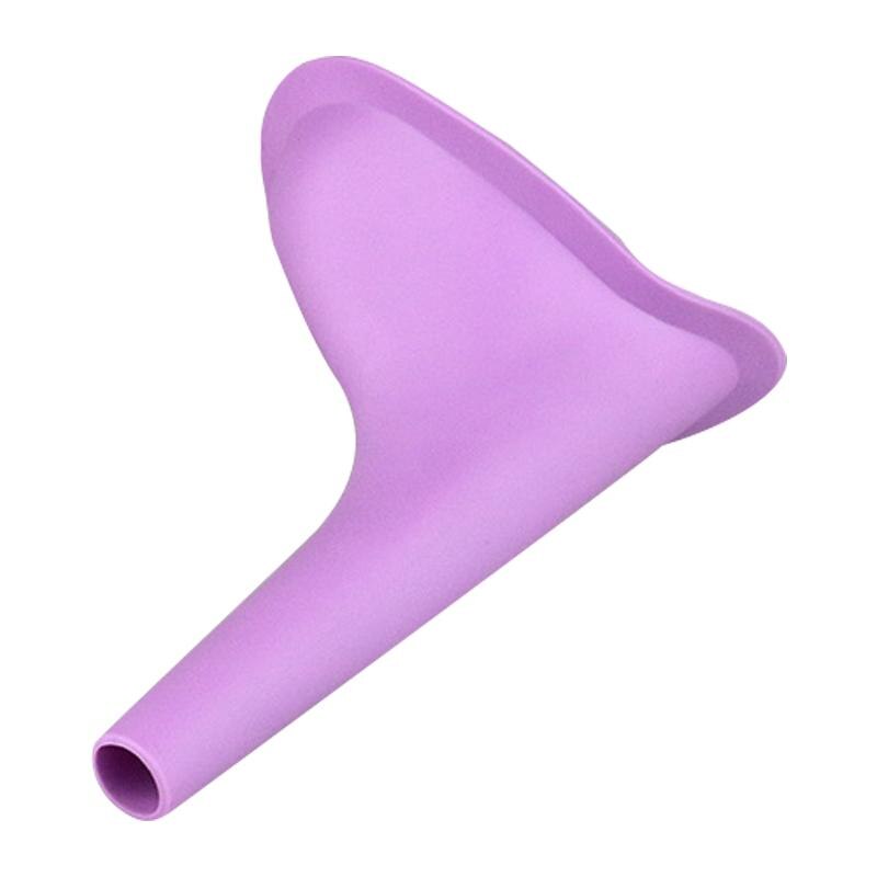 Women Urinal Outdoor Travel Camping Portable Female Girl Urinal Soft Silicone Urination Device Stand Up Pee Supply eprolo