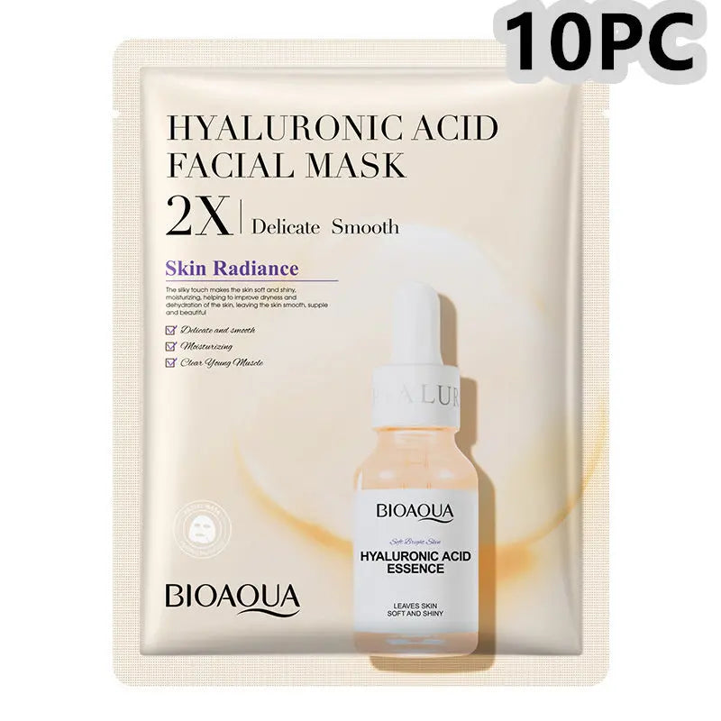 Collagen Face Mask Moisturizing Firming Face Sheet Mask Hyaluronic Acid Facial Masks Beauty Skin Care Gel Skin Care El Pazar