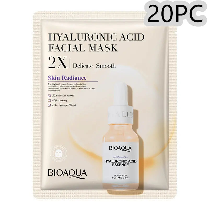 Collagen Face Mask Moisturizing Firming Face Sheet Mask Hyaluronic Acid Facial Masks Beauty Skin Care Gel Skin Care El Pazar