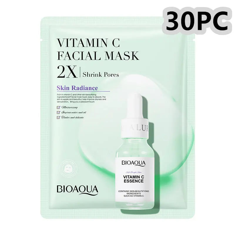 Collagen Face Mask Moisturizing Firming Face Sheet Mask Hyaluronic Acid Facial Masks Beauty Skin Care Gel Skin Care El Pazar