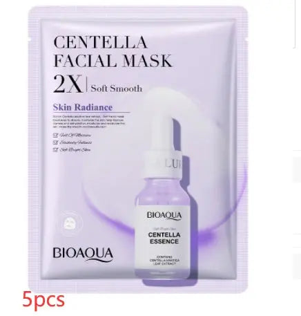 Collagen Face Mask Moisturizing Firming Face Sheet Mask Hyaluronic Acid Facial Masks Beauty Skin Care Gel Skin Care El Pazar