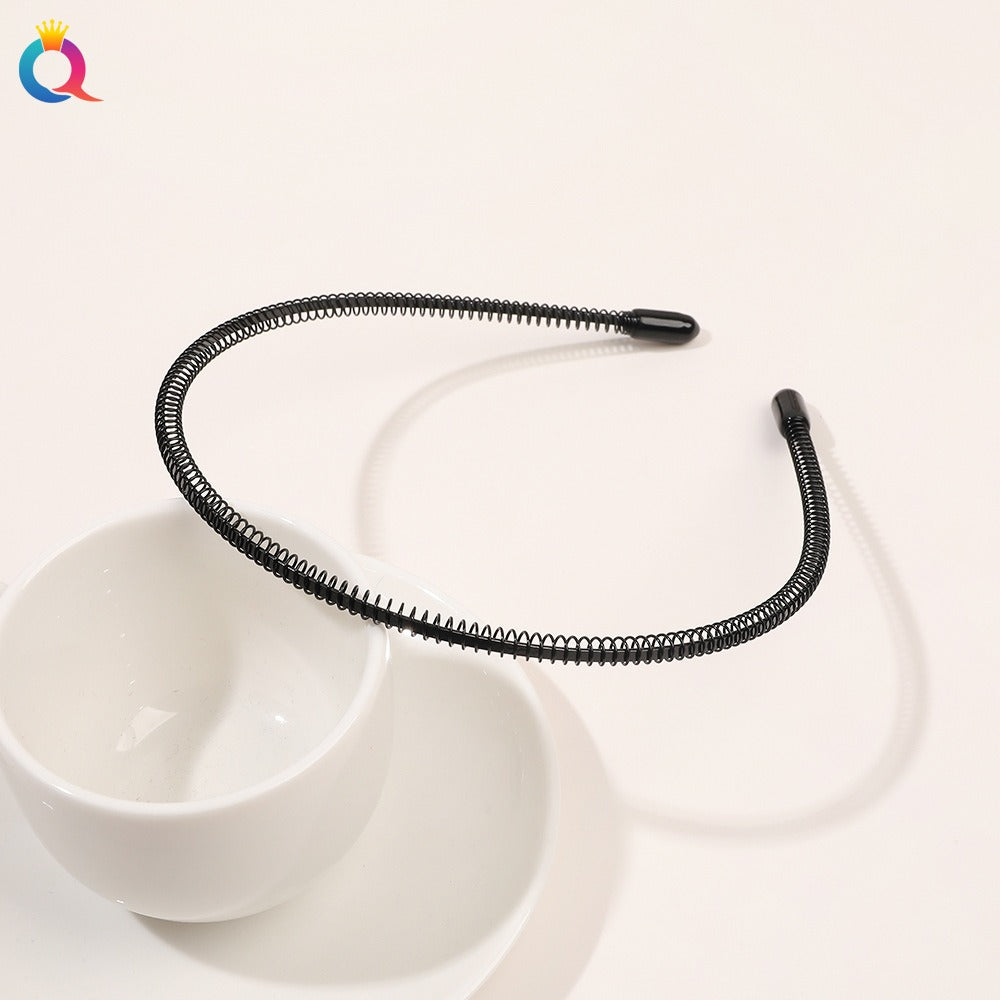 Minimal metal base facial wash hair band, no marks on the back of the head, pressed hair clip, high-end feel headband hair accessories eprolo