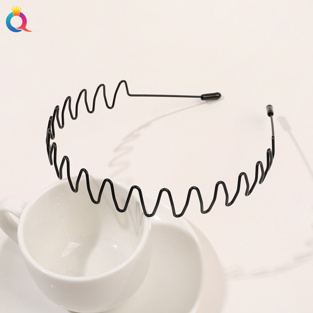 Minimal metal base facial wash hair band, no marks on the back of the head, pressed hair clip, high-end feel headband hair accessories eprolo