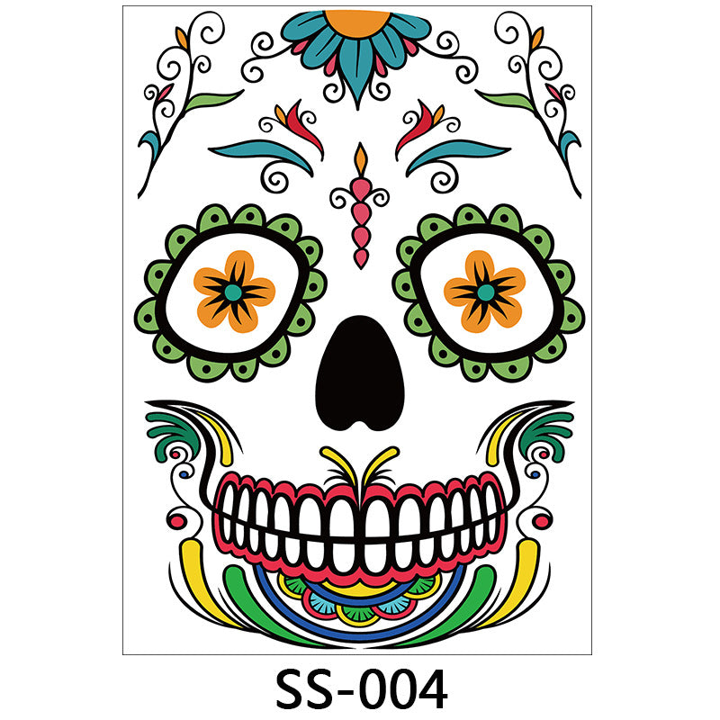 Halloween face sticker eprolo