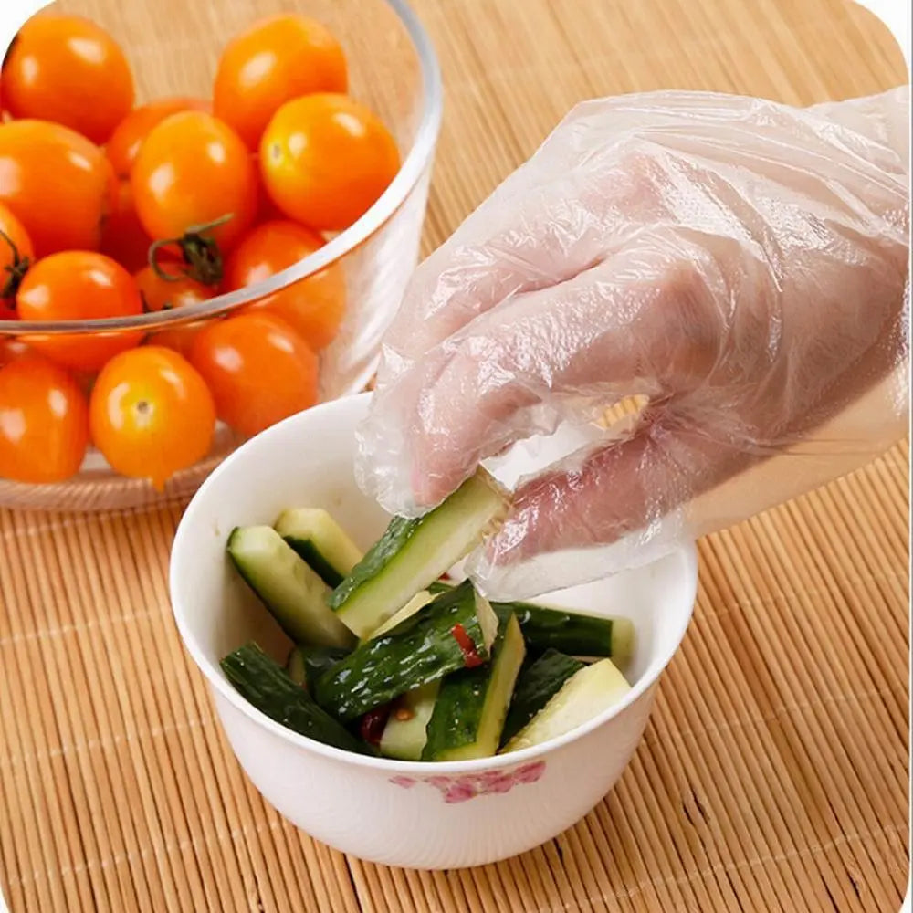 Disposable Gloves, Thickened Plastic Gloves For Beauty And Household Use El Pazar