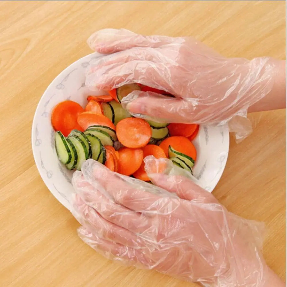 Disposable Gloves, Thickened Plastic Gloves For Beauty And Household Use El Pazar