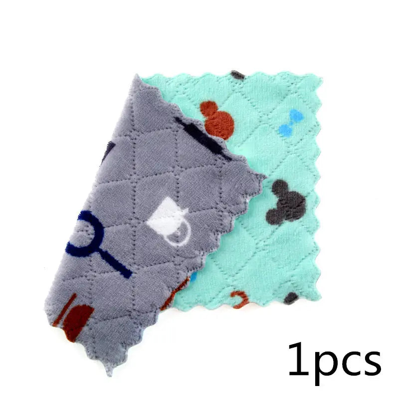 Double-sided Thickened Coral Fleece Household Scouring Pad El Pazar
