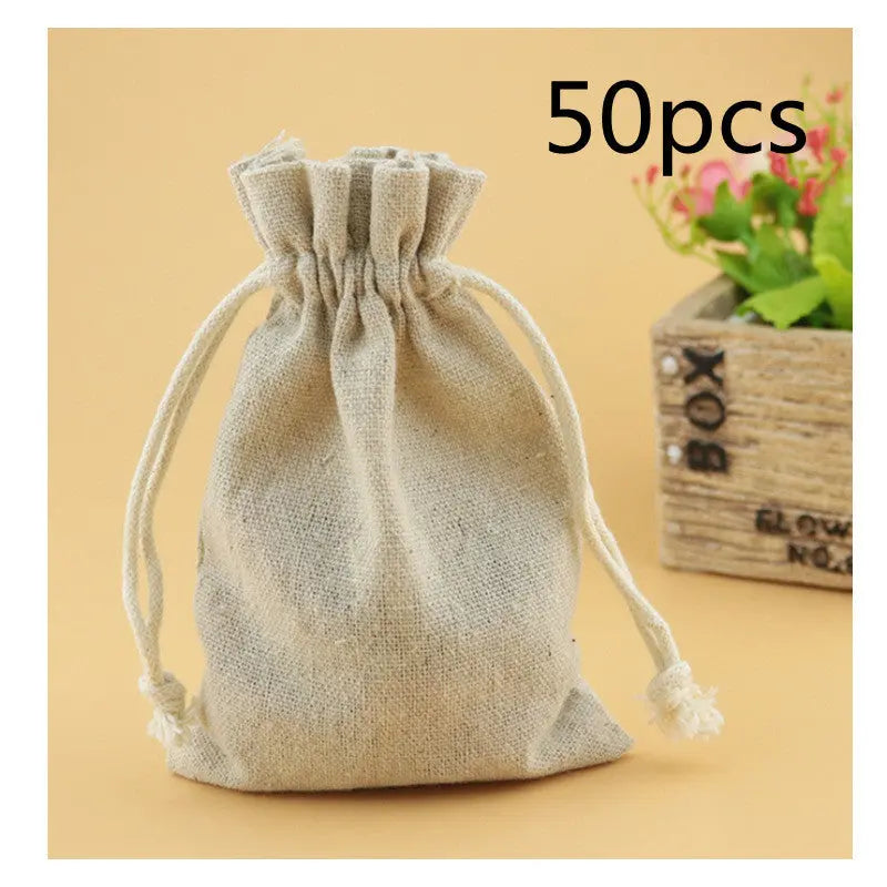 Drawstring drawstring bag canvas bag El Pazar