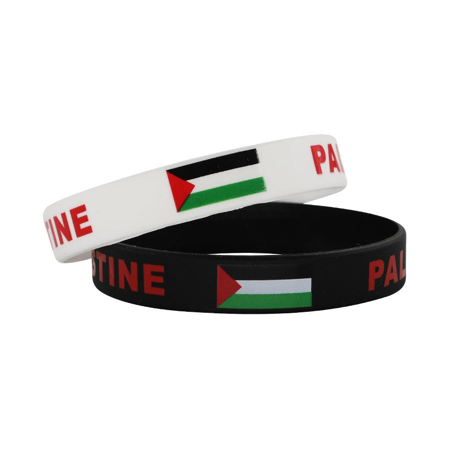 Free Palestine Silicone Bracelet SAVE GAZA Gaza Inspirational Sports Bracelet eprolo