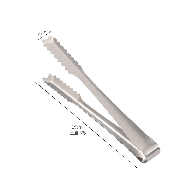 Non-Magnetic Thickened Whiskey Bartender Ice Cube Clip Spot Stainless Steel Ice Cube Sugar Towel Clip eprolo