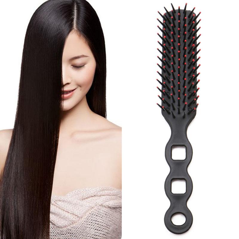 Salon Plastic Paddle Hairdressing Cushion Hair Cozy Massage Comb eprolo