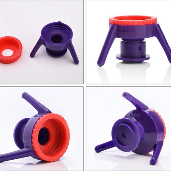 Inverted bottle cap, large, medium, small, and sub size, multifunctional three legged stand, shower gel, shampoo, leak proof bot eprolo
