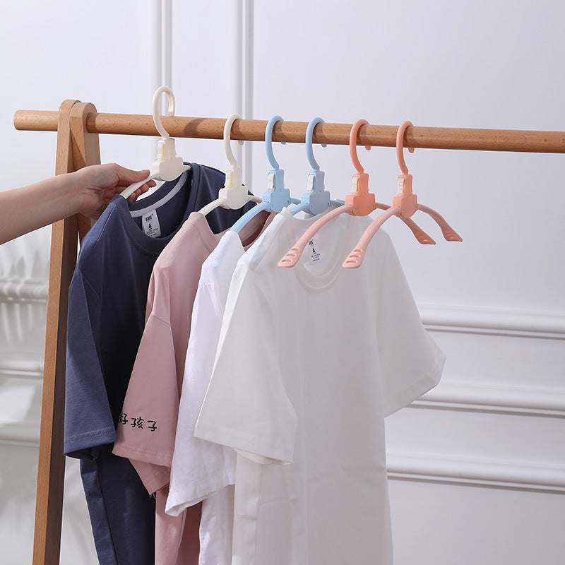 Clothes Support Non-Slip Magic Plastic Foldable Clothes Hanger Travel Travel Portable Travel Clothes Drying Rack Hanger eprolo