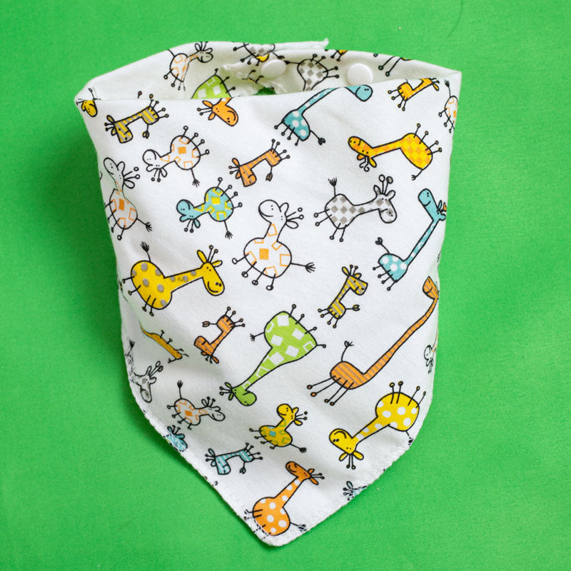 Baby Drooling Towel Baby Triangle Towel Double Layer According To The Buckle Newborn Child Headscarf Bib Scarf Spring And Summer Four Seasons eprolo