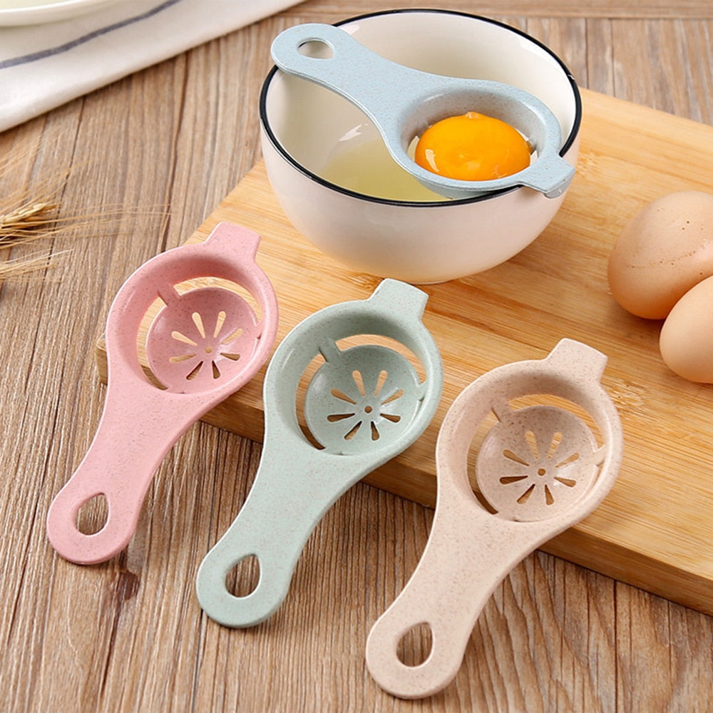 Dropship Kitchen Eggs Tool Egg Yolk Separator Food-grade Egg Divider Protein Separation Hand Eggs Gadgets Kitchen Accessories eprolo