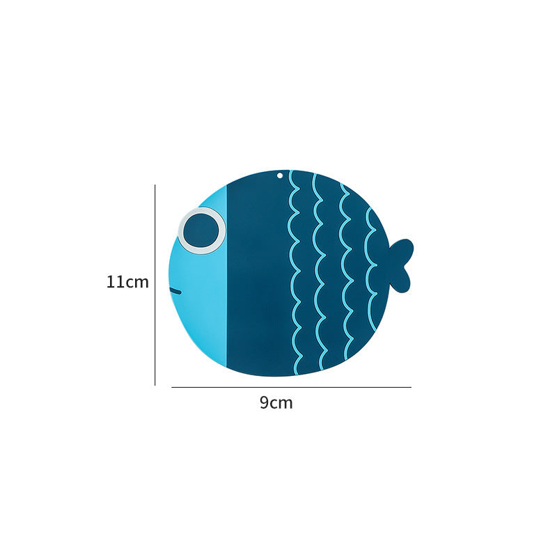Insulation Pad High Temperature Silicone Anti-Scalding Table Mat Household Cartoon Coaster Casserole Mat Bowl Plate Heat Insulation Mat eprolo