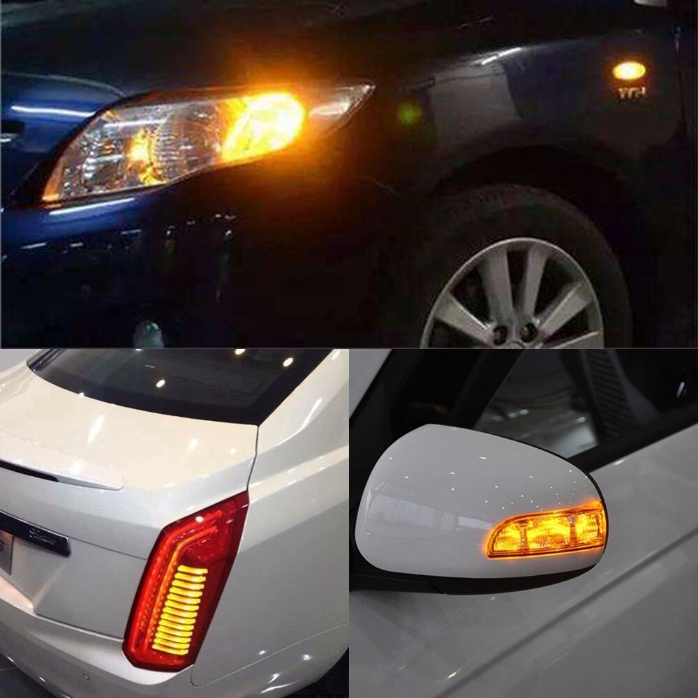 12V 1156 1157 22SMD P21W BA15S BA15D LED Bulb Car Auto Front Lights Brake Lights Turn Lights Parking Lamp Bulbs eprolo