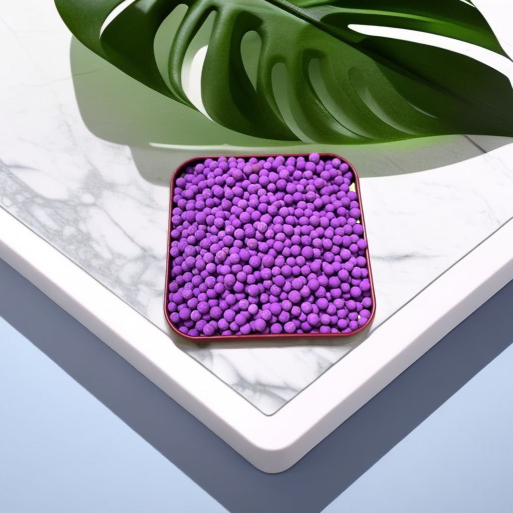 Potassium permanganate balls for formaldehyde removal, carbon bamboo charcoal bags, activated manganese decoration for odor removal, new car and new house formaldehyde removal, purple balls for blackening eprolo