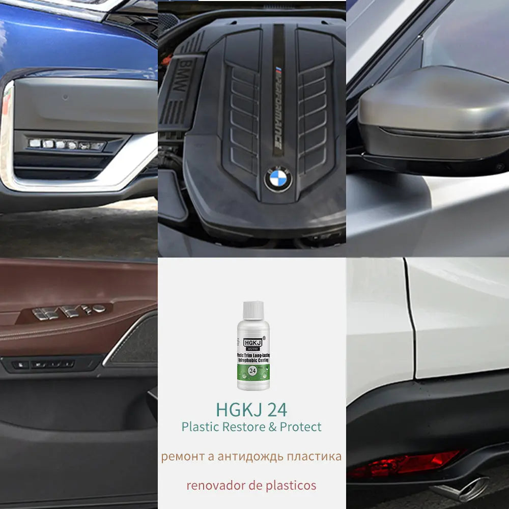 HGKJ-AUTO-24 Plastic Trim Long-lasting Hydrophobic Coating El Pazar