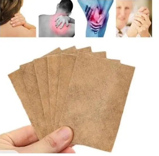 Heat moxibustion navel cervical spine warm body heating stick knee ginger paste fever warm joint joint cold stickers genuine El Pazar