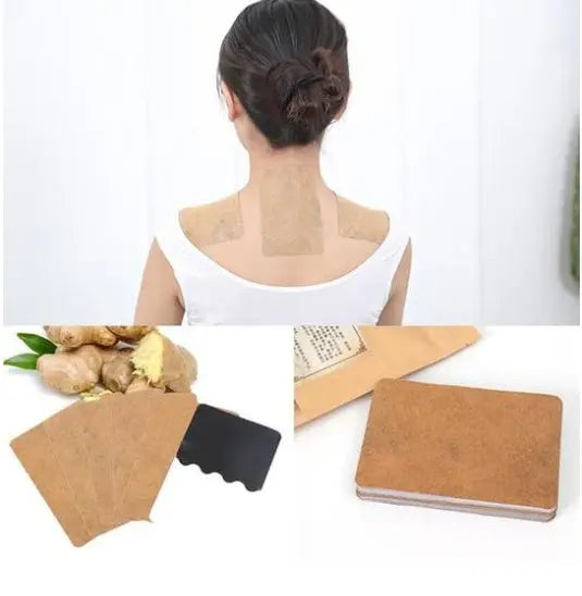 Heat moxibustion navel cervical spine warm body heating stick knee ginger paste fever warm joint joint cold stickers genuine El Pazar