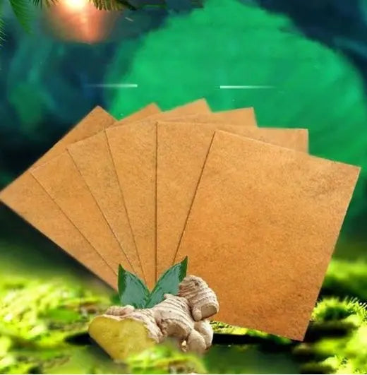 Heat moxibustion navel cervical spine warm body heating stick knee ginger paste fever warm joint joint cold stickers genuine El Pazar