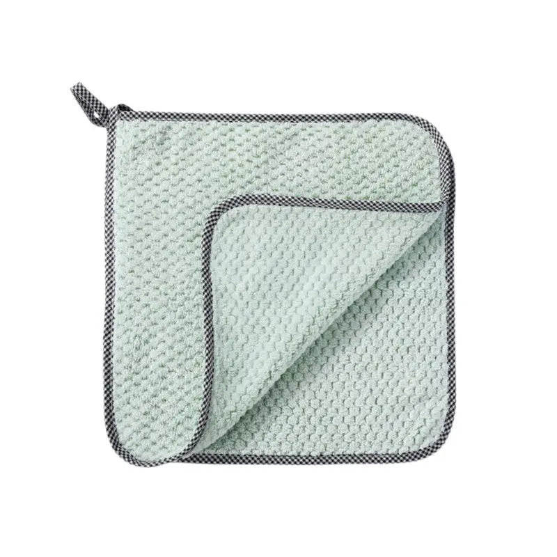 Kitchen Non-stick Oil Thickened Absorbent Rag Dish Towel El Pazar